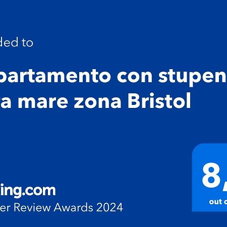 Appartamento Con Stupenda Vista Mare Zona Bristol Rapallo Bagian luar foto