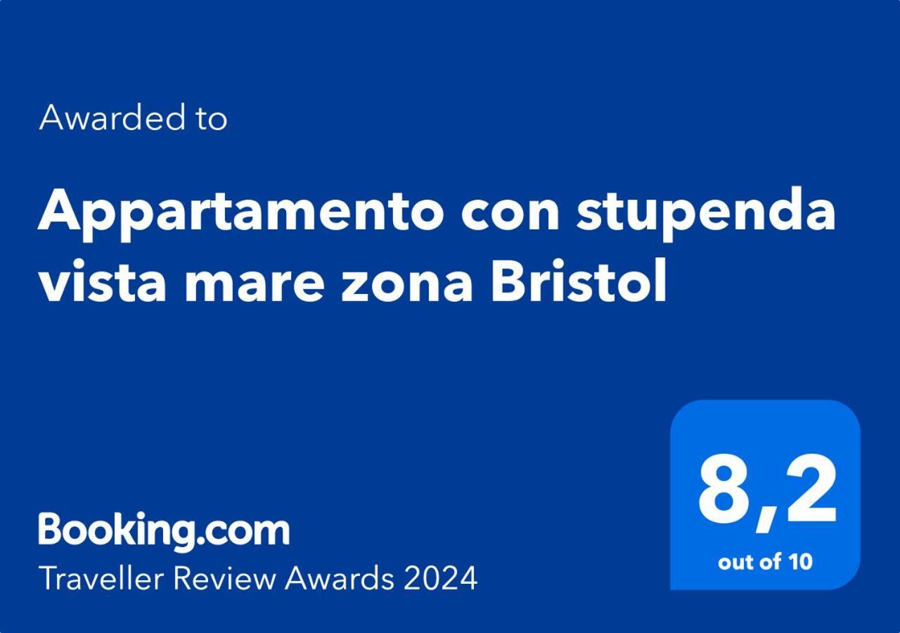Appartamento Con Stupenda Vista Mare Zona Bristol Rapallo Bagian luar foto